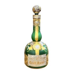Daum Nancy Flacon Publicitaire Art Nouveau "Grand Marnier"