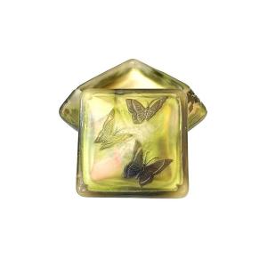 Emile Galle Bonbonnière  Art Nouveau "Aux Papillons"