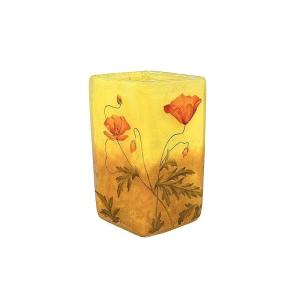 Daum Nancy Vase Art Nouveau "Aux Coquelicots"