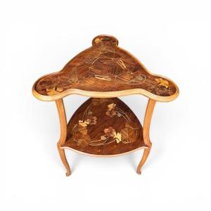 Camille Gauthier Guéridon Art Nouveau "Capucines"