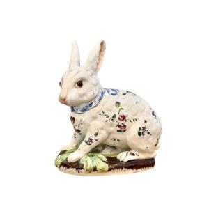Emile Gallé Lapin Art Nouveau "Porte Bouquet"