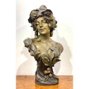 Art Nouveau Terracotta Bust Goldscheider