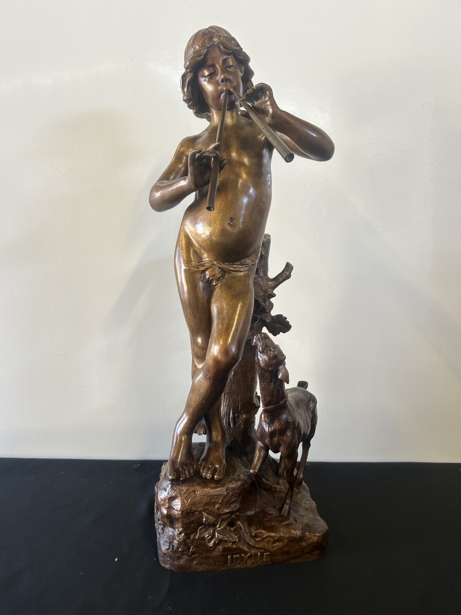 Sculpture en bronze 19ème 
