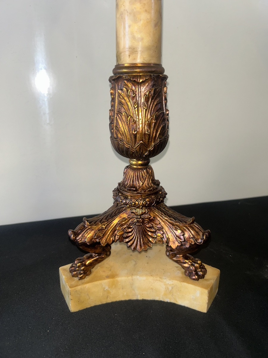 Pair Of 19th Century Candelabra-photo-4