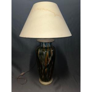 20th Century Earthenware Lamp