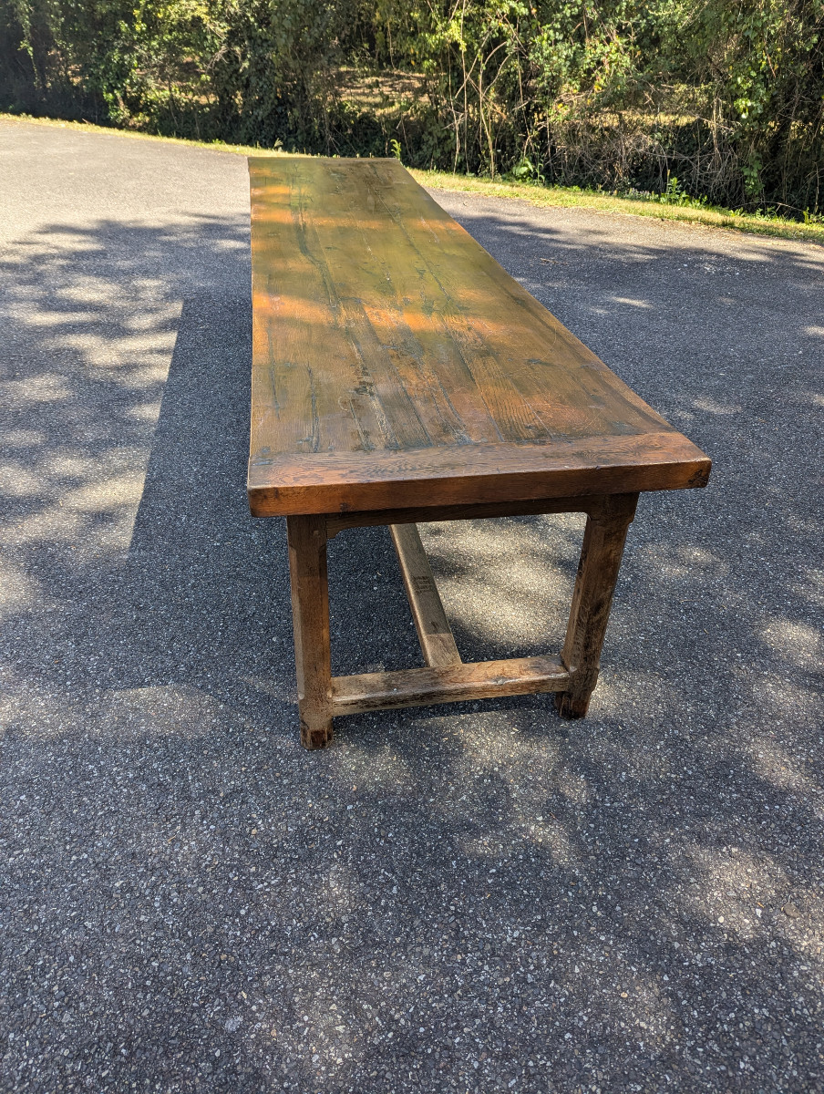 Large Community Table With 16 Drawers, 1890-photo-4
