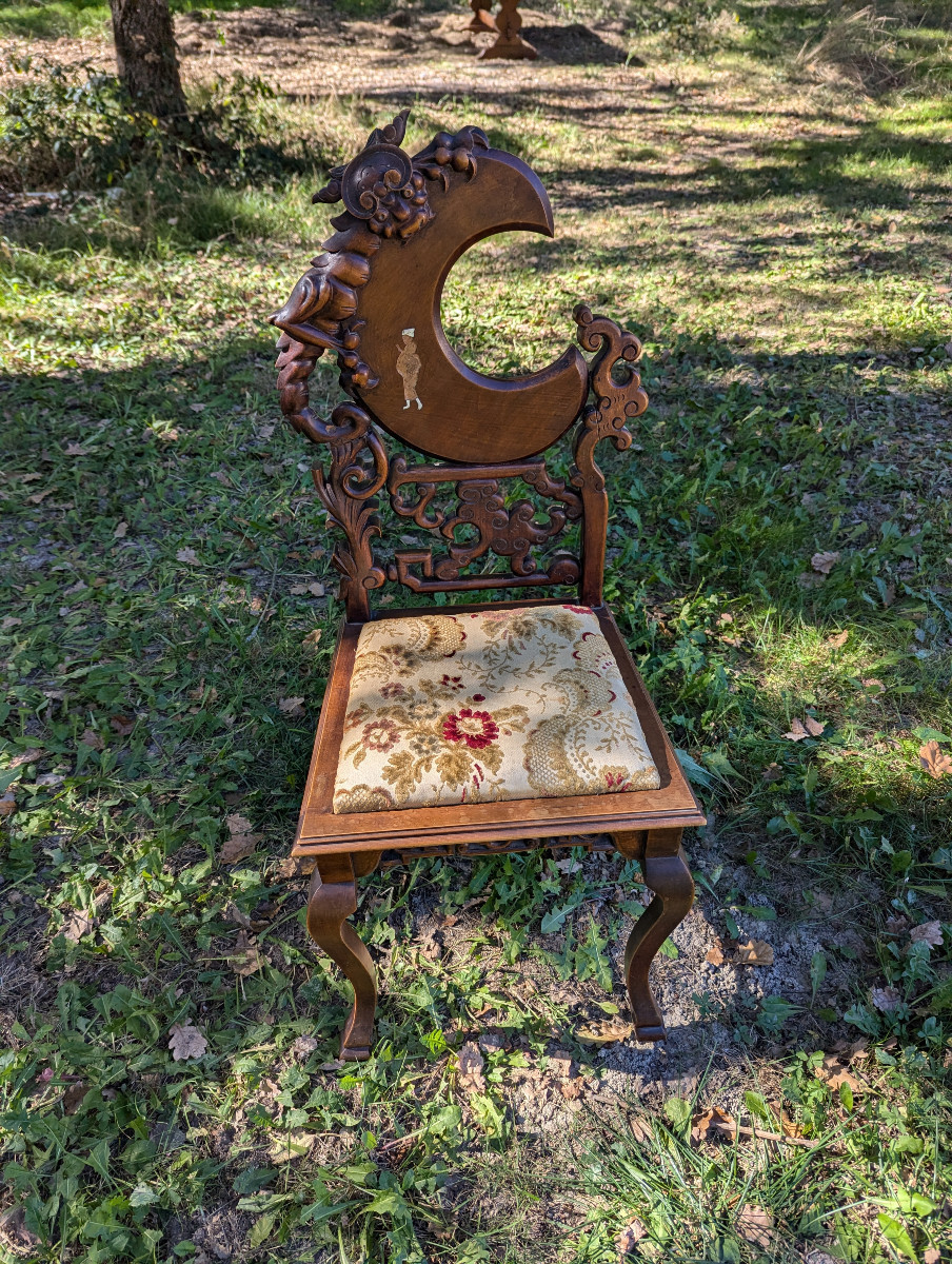 Chaise attribuer à Gabriel Viardot (1830-1906) -photo-2