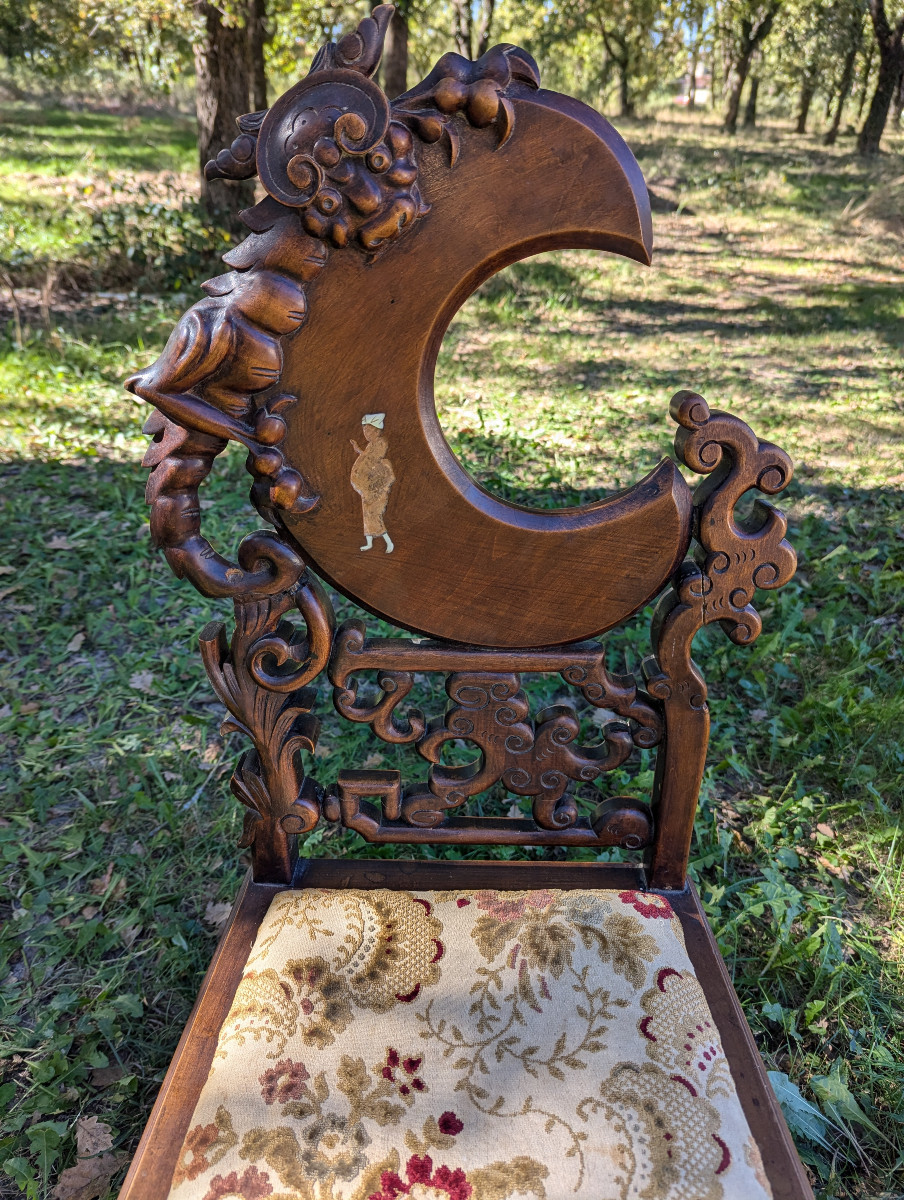 Chaise attribuer à Gabriel Viardot (1830-1906) -photo-1