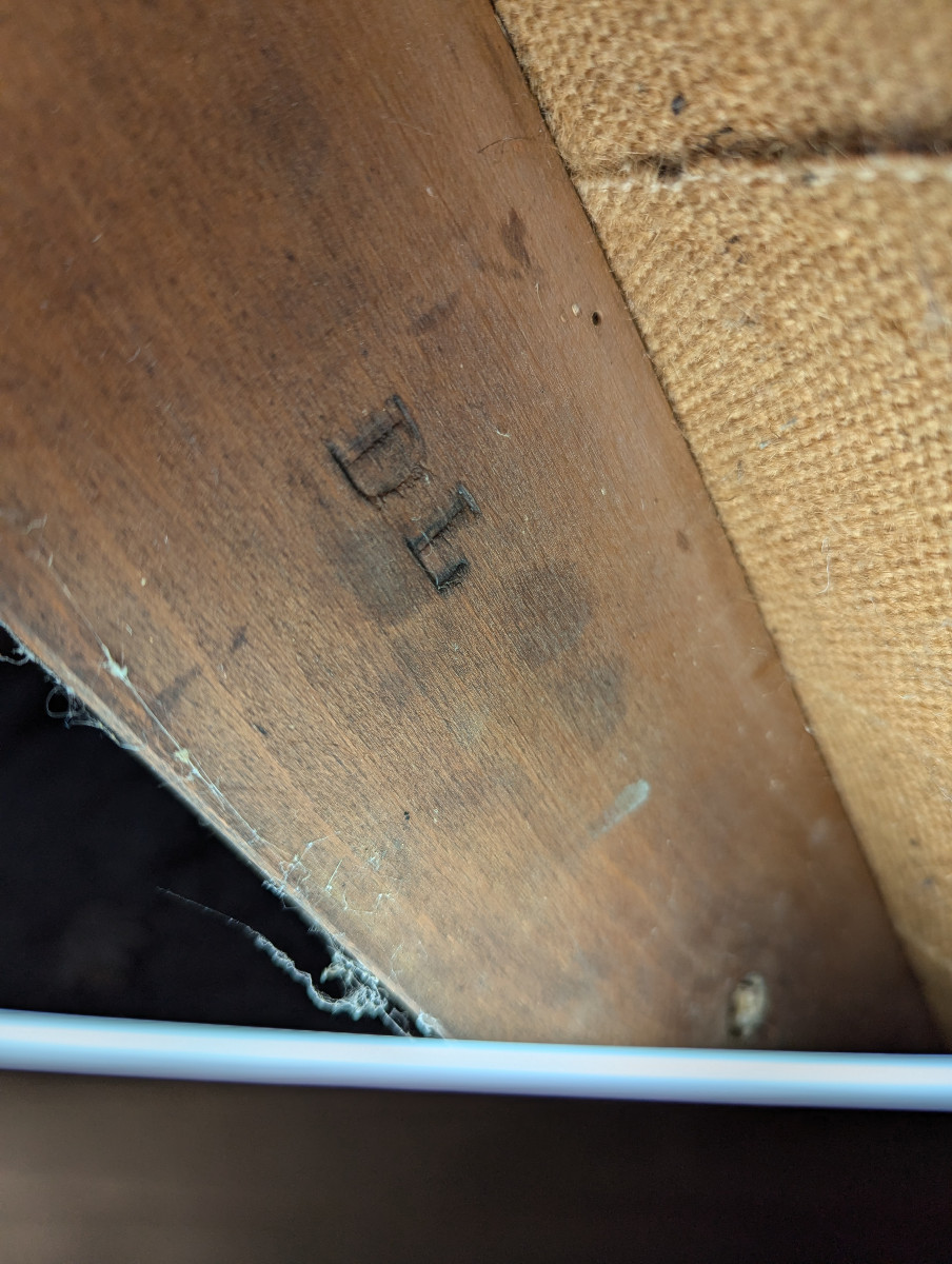 Chaise longue anglaise époque Rengency 1811 – 1820-photo-5