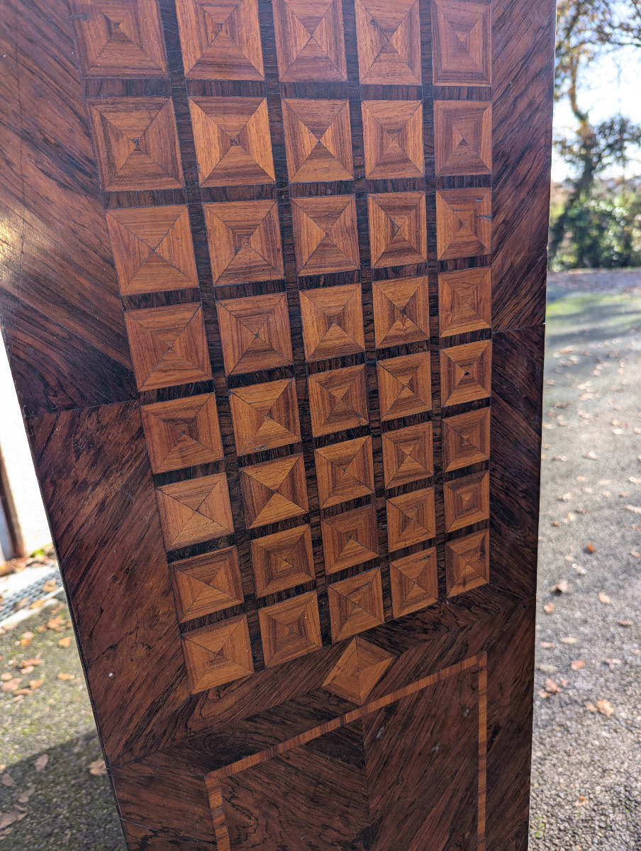 Louis XV Style Curved Glass-fronted Bookcase, 18th Century-photo-2