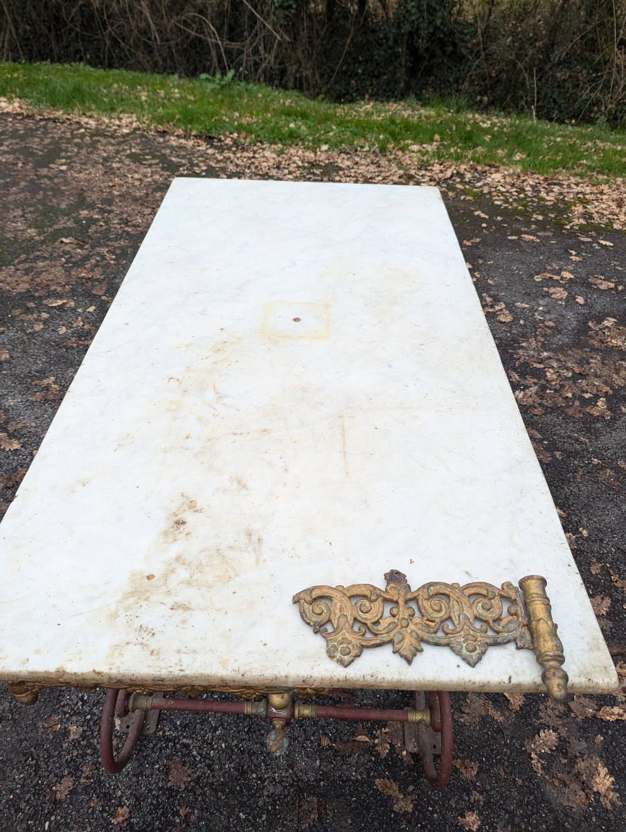 Large 19th-century Butcher's Table -photo-3