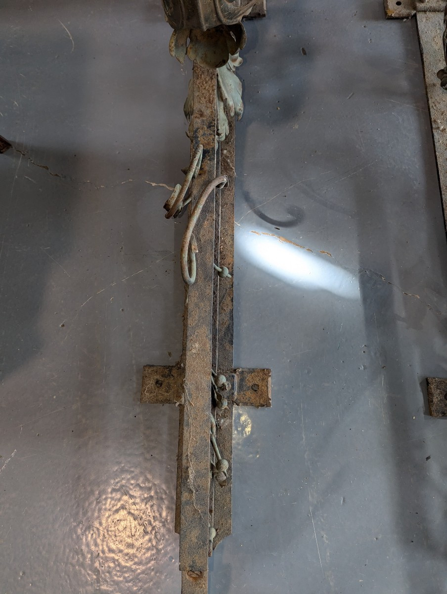 Wrought Iron Lantern Bracket, 19th Century -photo-2
