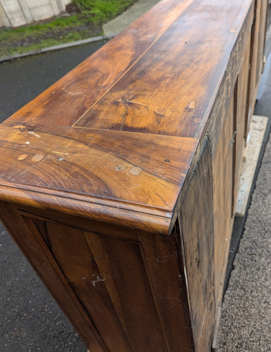 Large Apothecary Cabinet In Natural Wood -photo-3