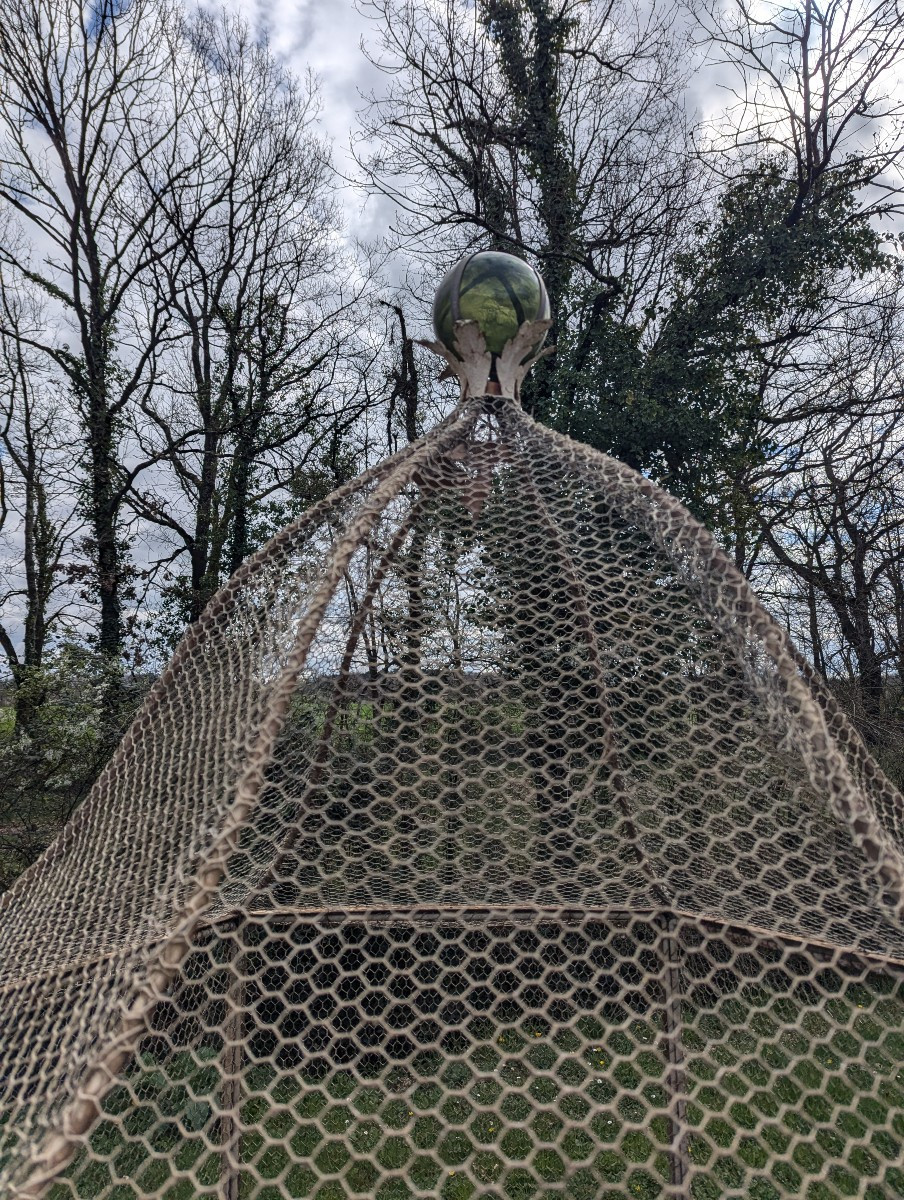 19th Century Wrought Iron Aviary -photo-4