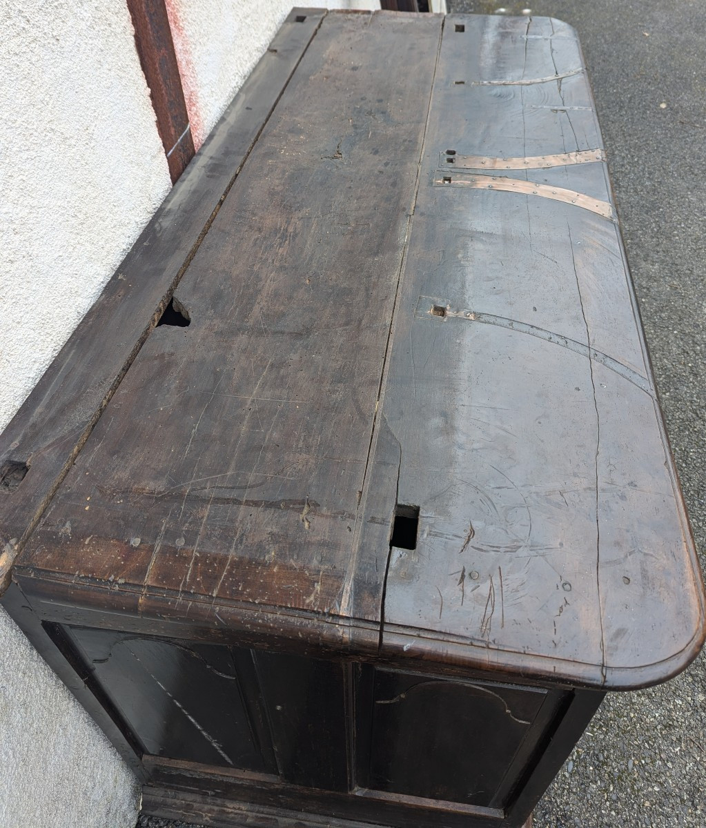 Important buffet double corps  – Portes à double évolution – Époque XVIIe siècle-photo-5