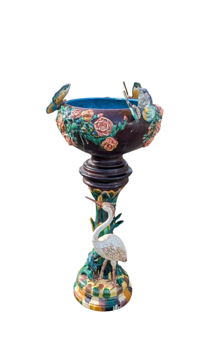 Planter And Its Crane/butterfly Column -photo-2