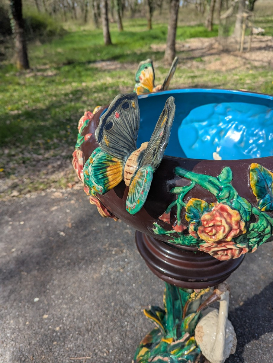 Planter And Its Crane/butterfly Column -photo-1