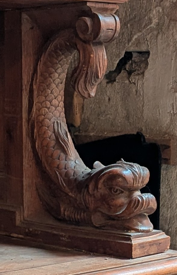 Grand meuble d’imprimerie en bibliothèque deux corps XIX Siècle -photo-1