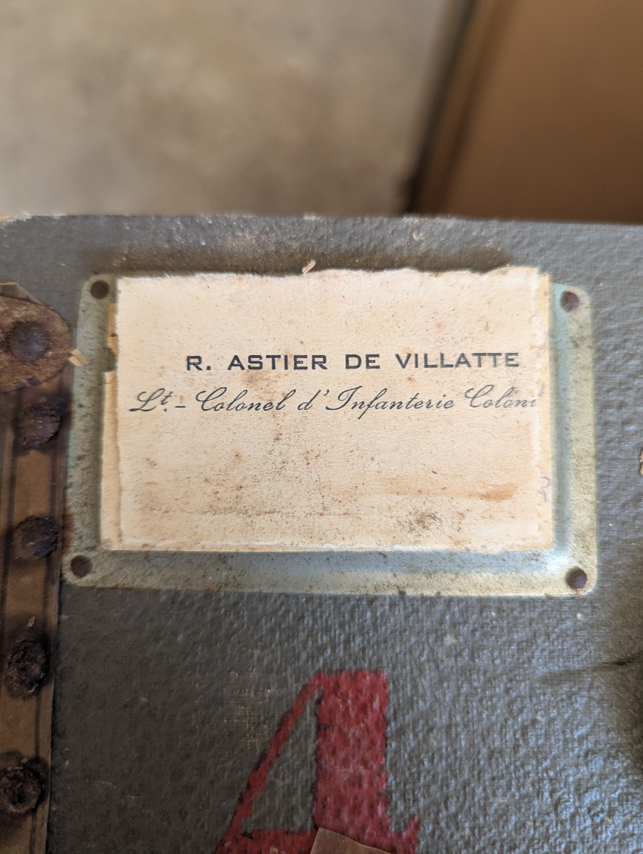 Moynat Flat Trunk From Robert Astier De Villatte-photo-3