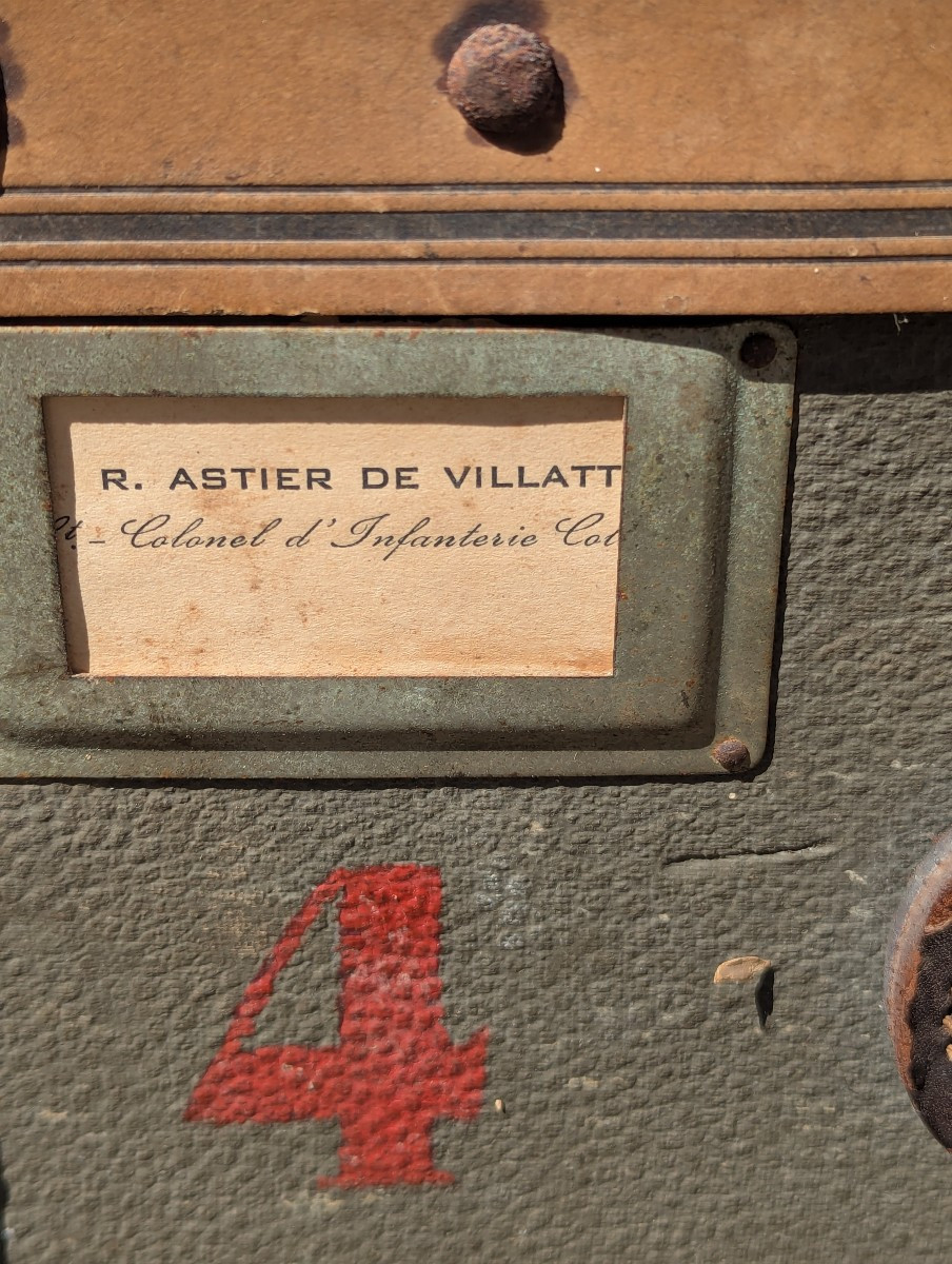Moynat Flat Trunk From Robert Astier De Villatte-photo-4