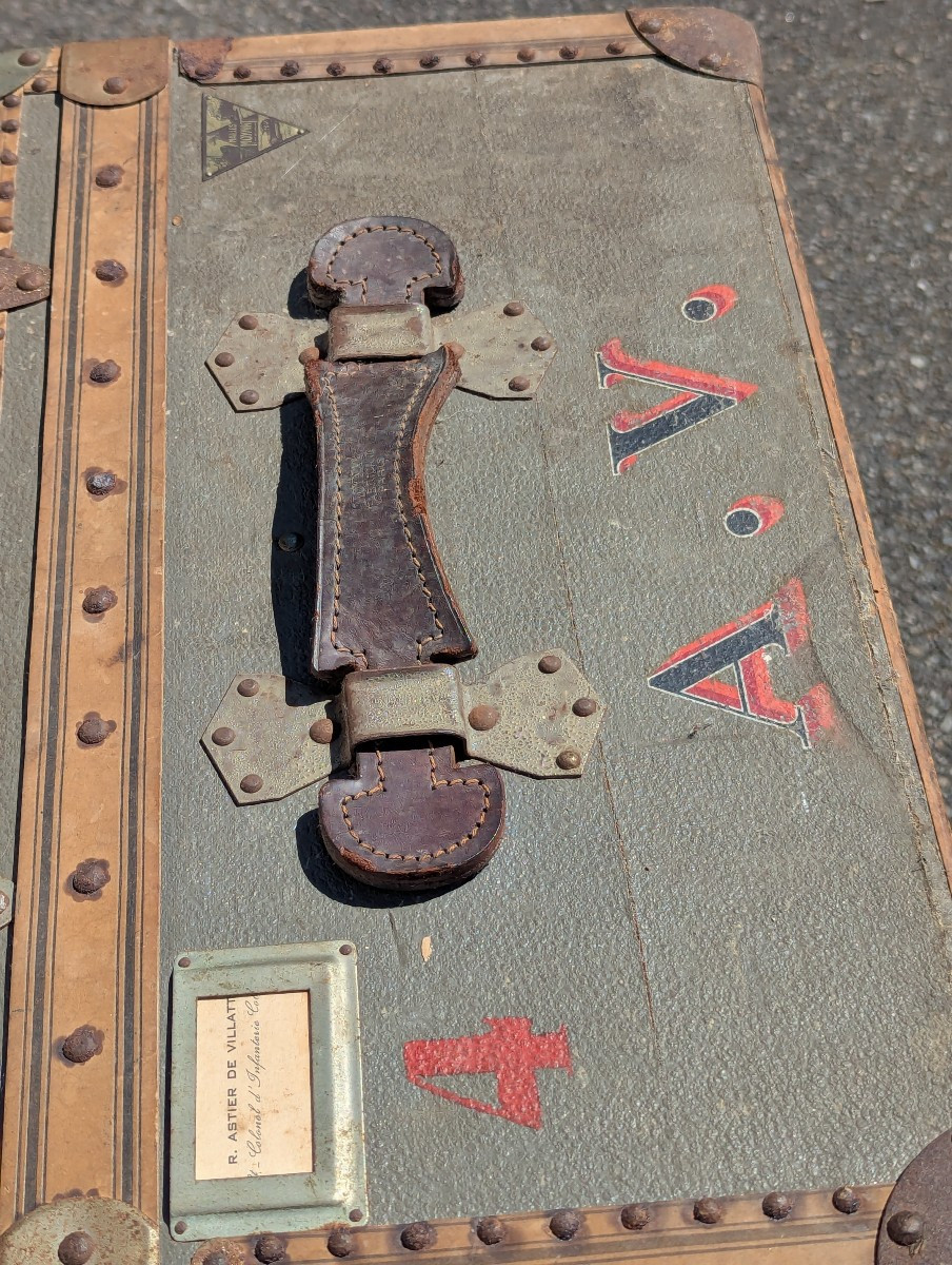 Moynat Flat Trunk From Robert Astier De Villatte-photo-2