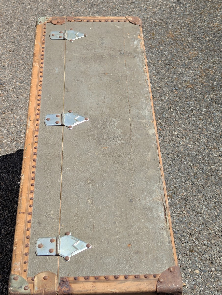 Moynat Flat Trunk From Robert Astier De Villatte-photo-6