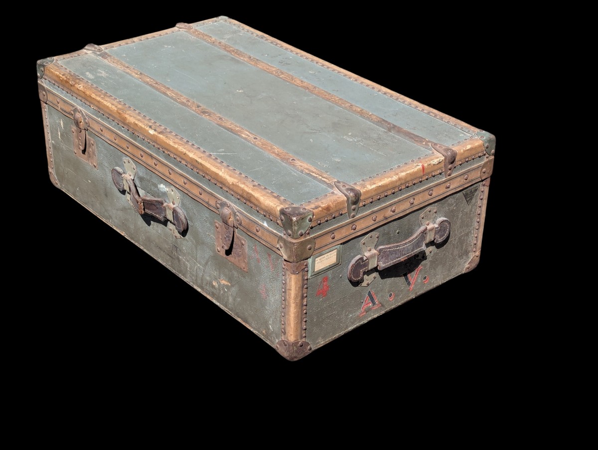 Moynat Flat Trunk From Robert Astier De Villatte