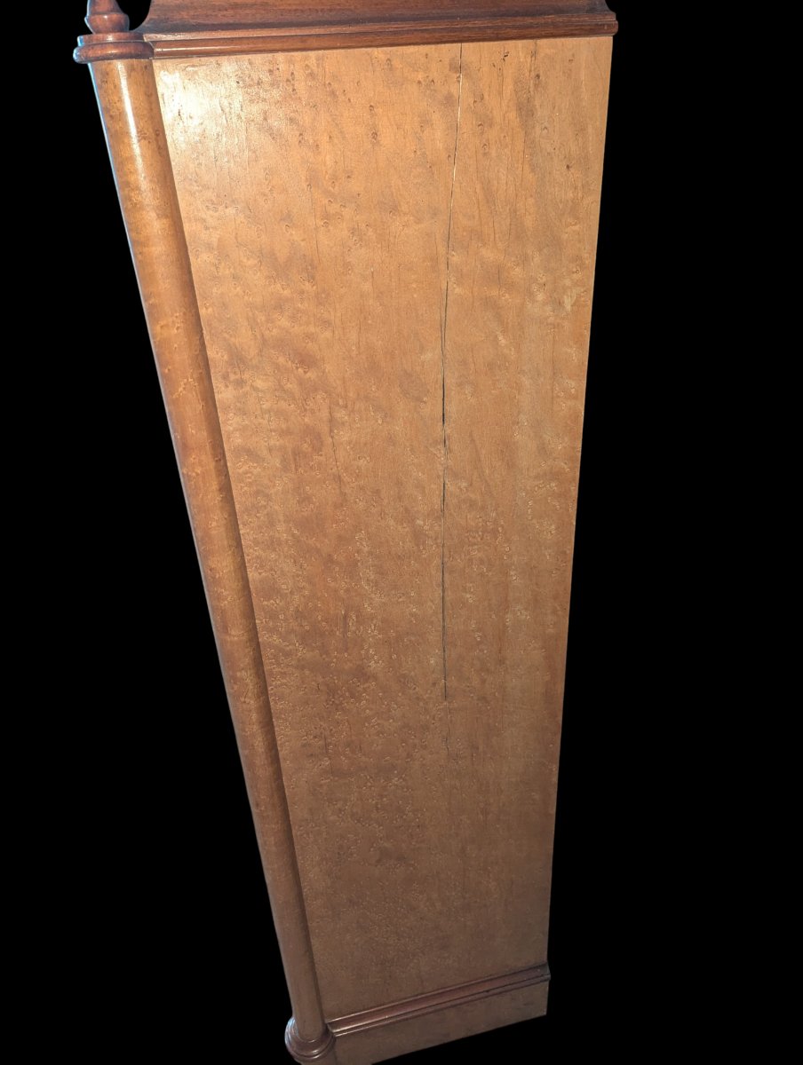 Ensemble de chambre a coucher en bois clair 19 ème siècle -photo-7