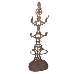 Cast Iron Umbrella Stand, By A. Corneau, Charleville Brothers – Late 19th Century