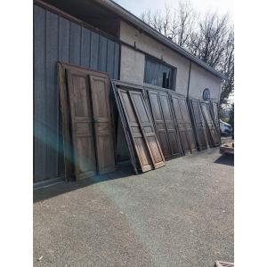 Lot Of 19th Century Walnut Doors 
