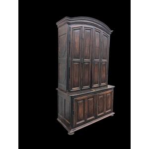 Important buffet double corps  – Portes à double évolution – Époque XVIIe siècle