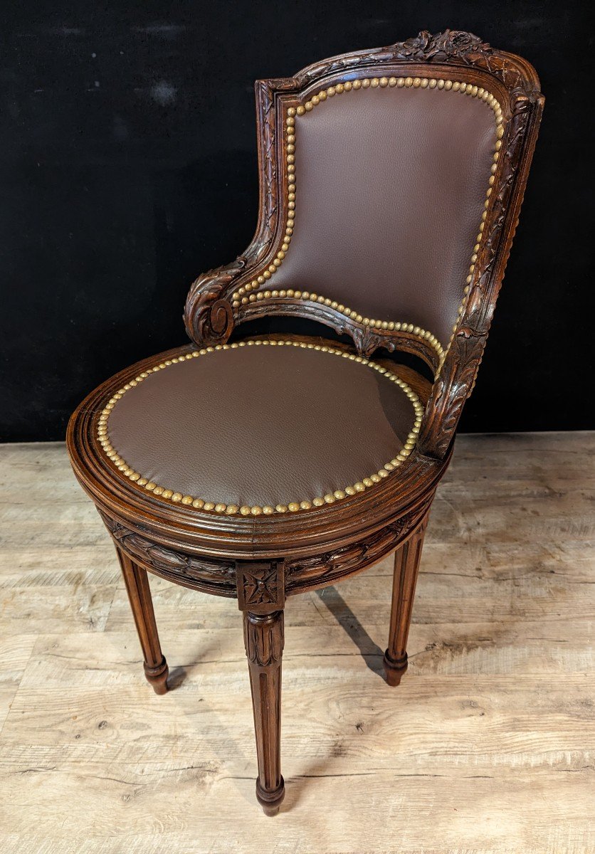 Louis XVI Harpist Chair-photo-2