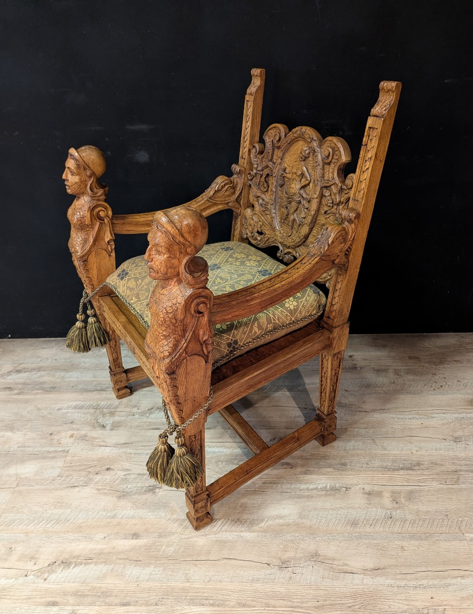 Spanish Renaissance Armchair -photo-2