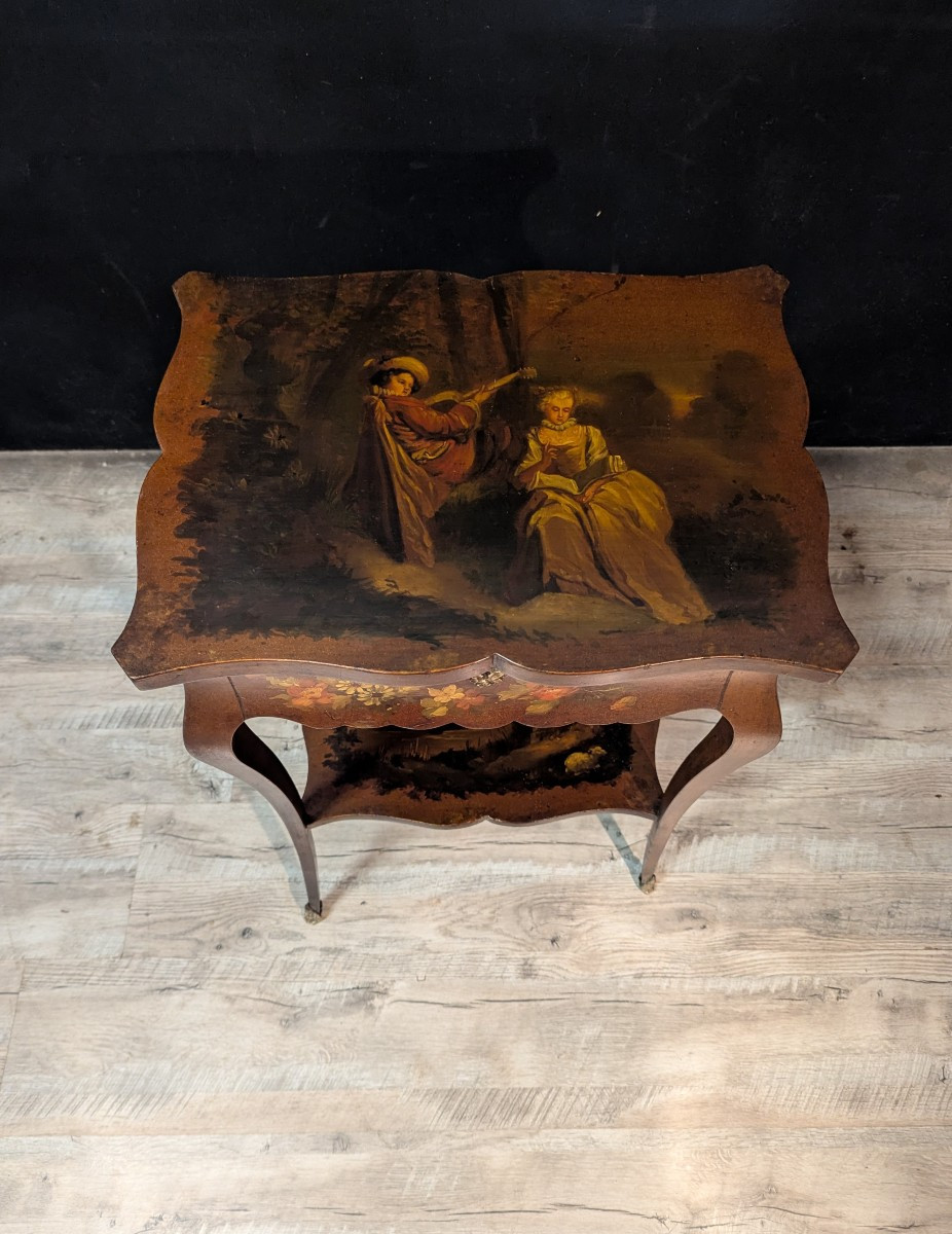 Louis XV Style Work Table-photo-2