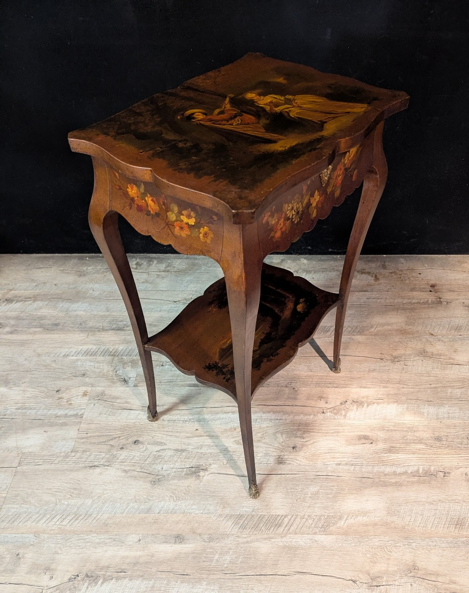 Louis XV Style Work Table-photo-4
