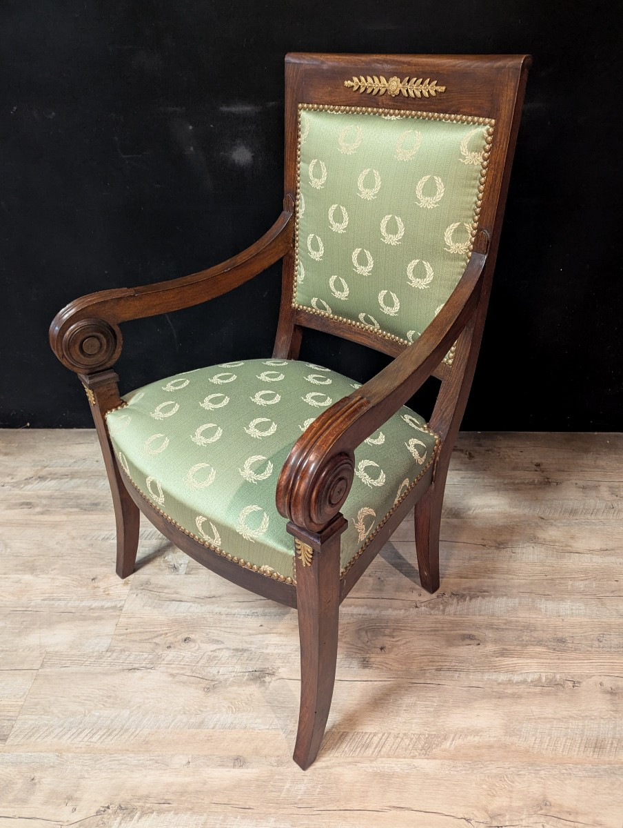 Pair Of Empire Armchairs-photo-3