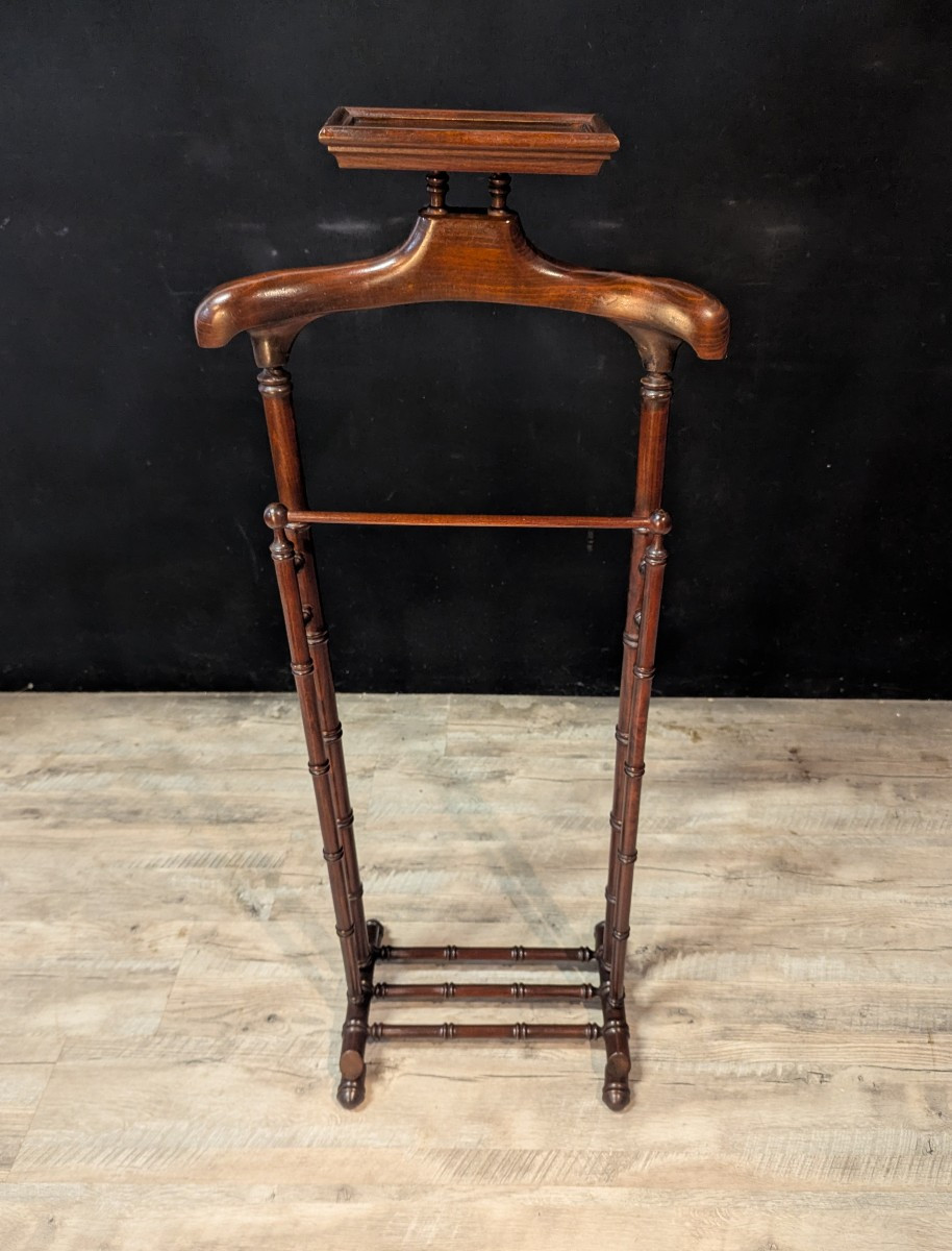 Valet de nuit en acajou-photo-2