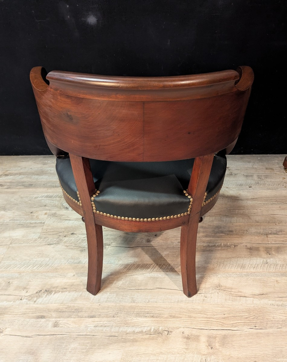 Walnut Restoration Office Chair-photo-1