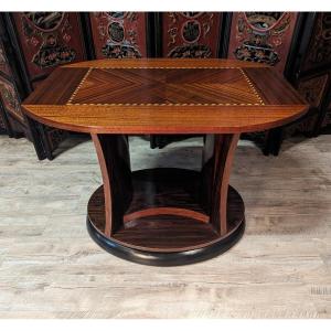 Art Deco Mahogany Side Table