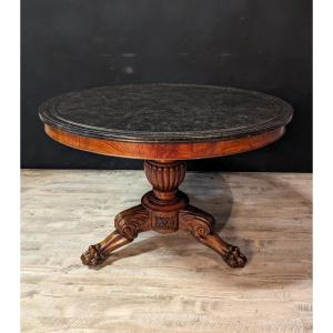 Empire Mahogany Tripod Pedestal Table