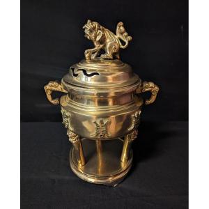 Asian Bronze Incense Burner