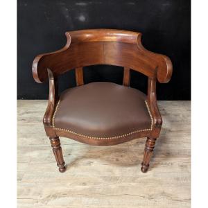 Restoration Armchair In Walnut