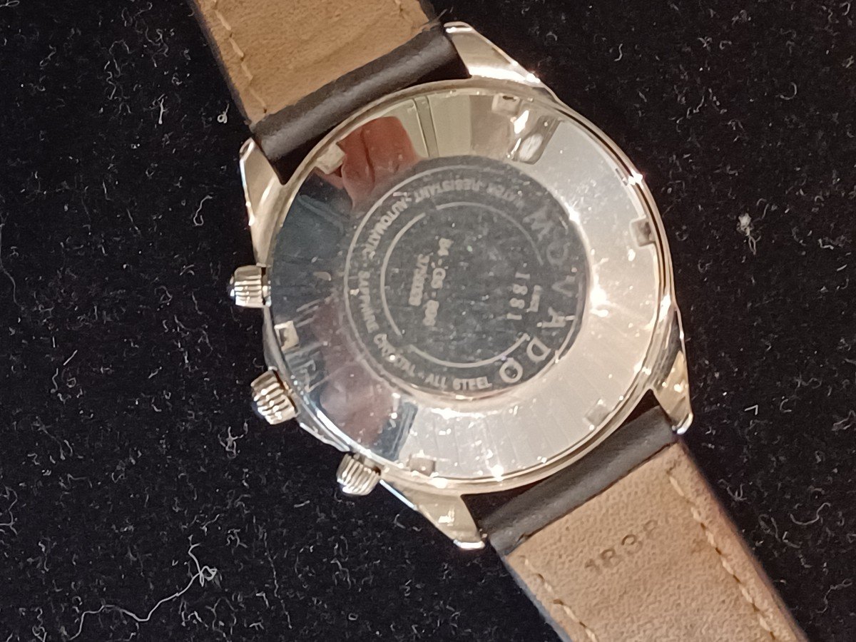 Chronograph Watch Circa 1995, Movado "kingmatic"-photo-4