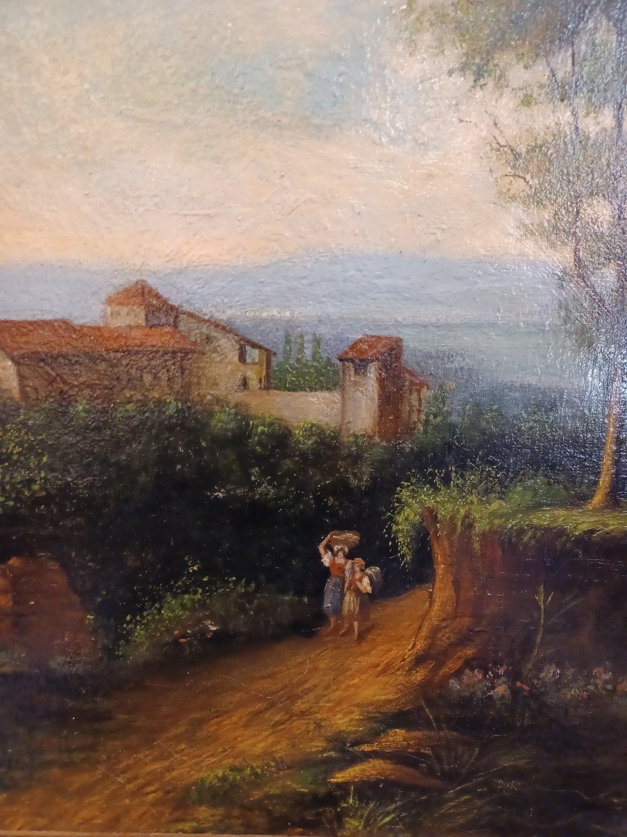 Italian School Painting, Landscape-photo-2