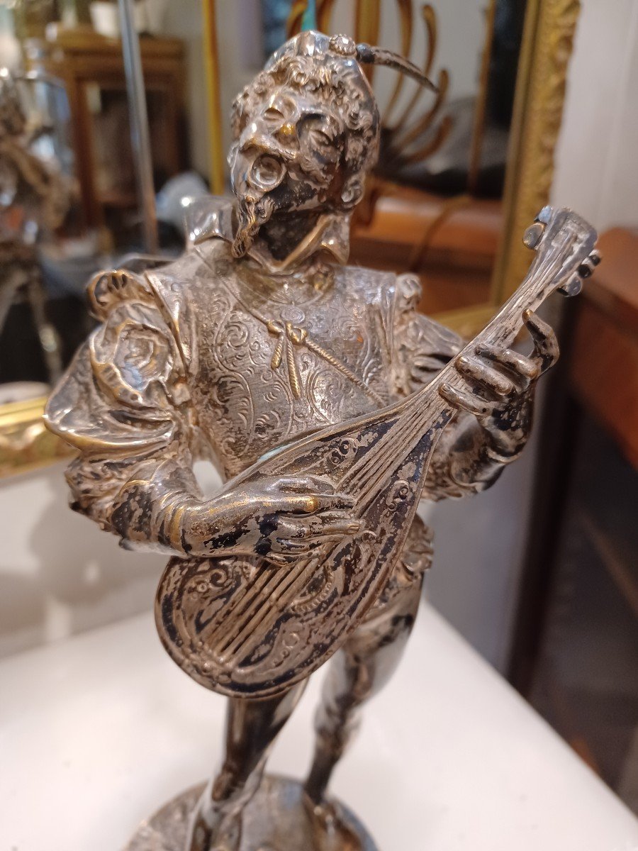 Silver Bronze Sculpture, Lalouette-photo-3