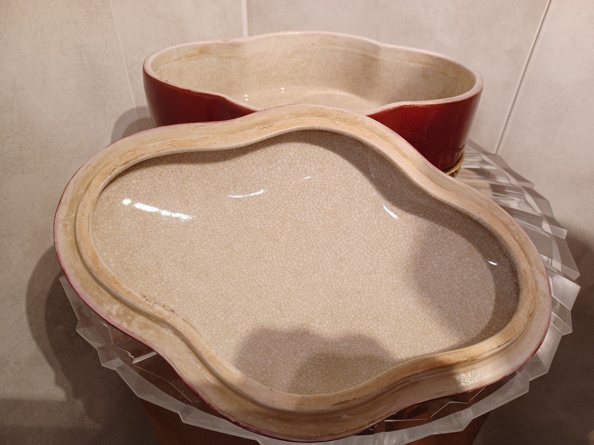   Boite Porcelaine Et Bronze-photo-1