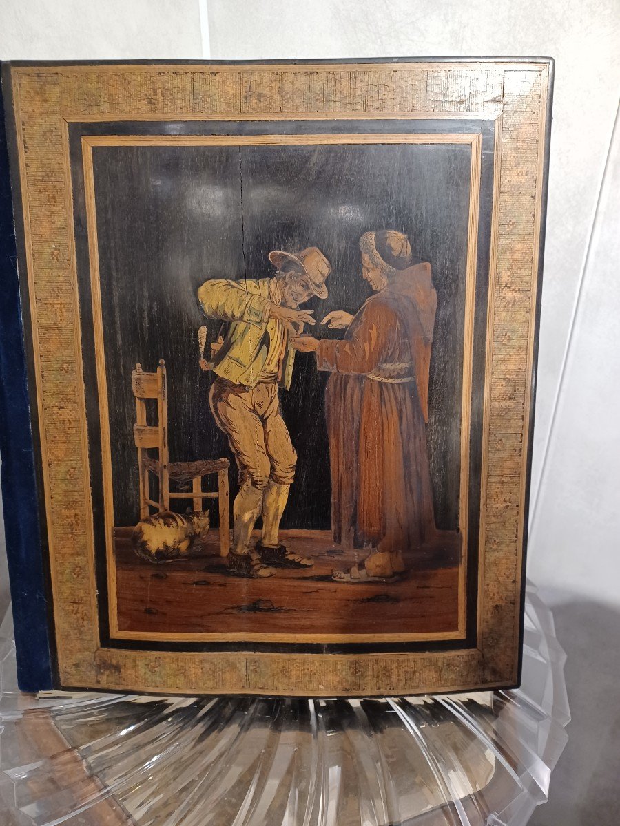 Porte - Documents En Marqueterie De Sorrento