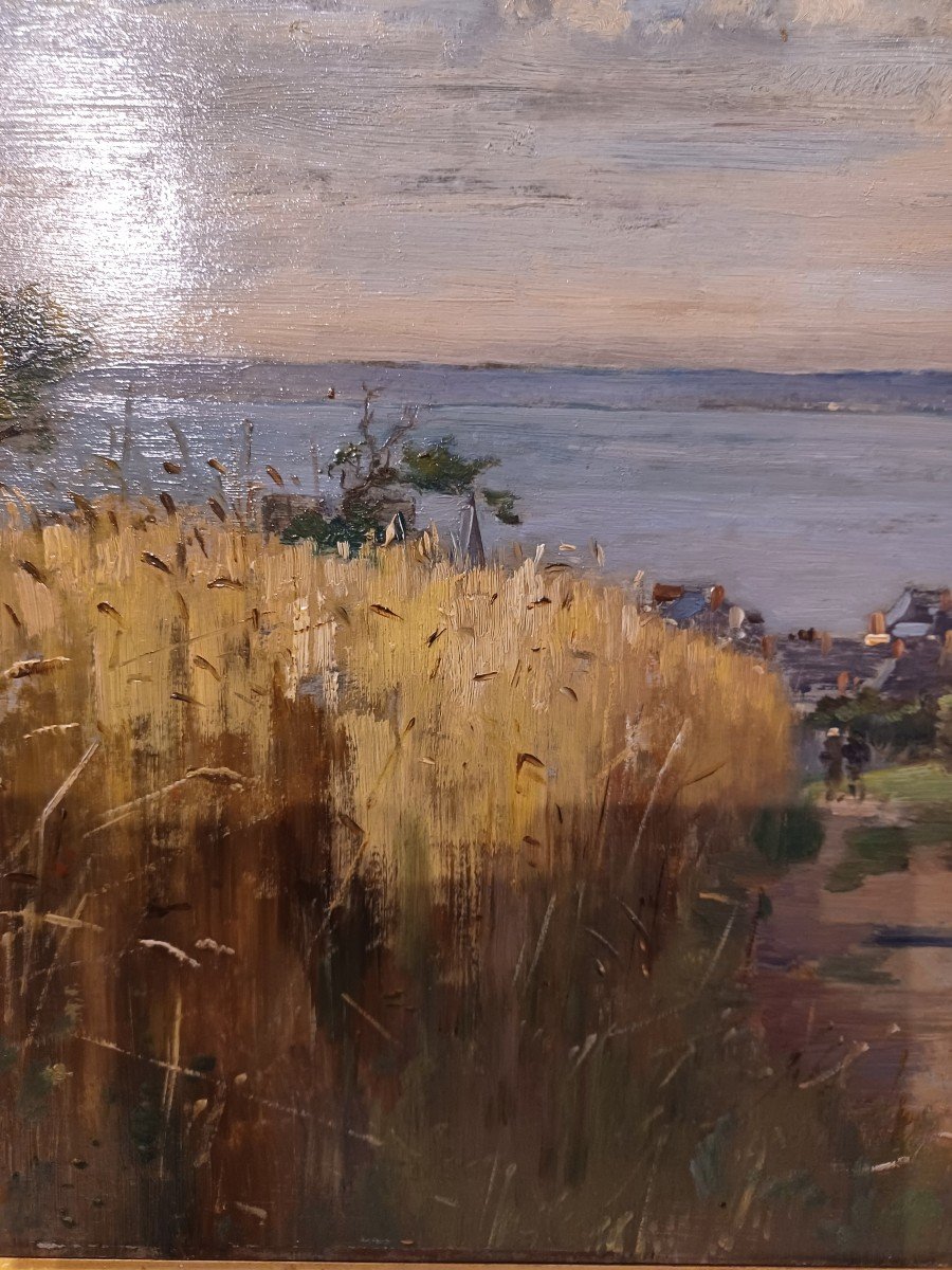 Emmanuel Damoye ( 1847-1916) , Paysage-photo-1