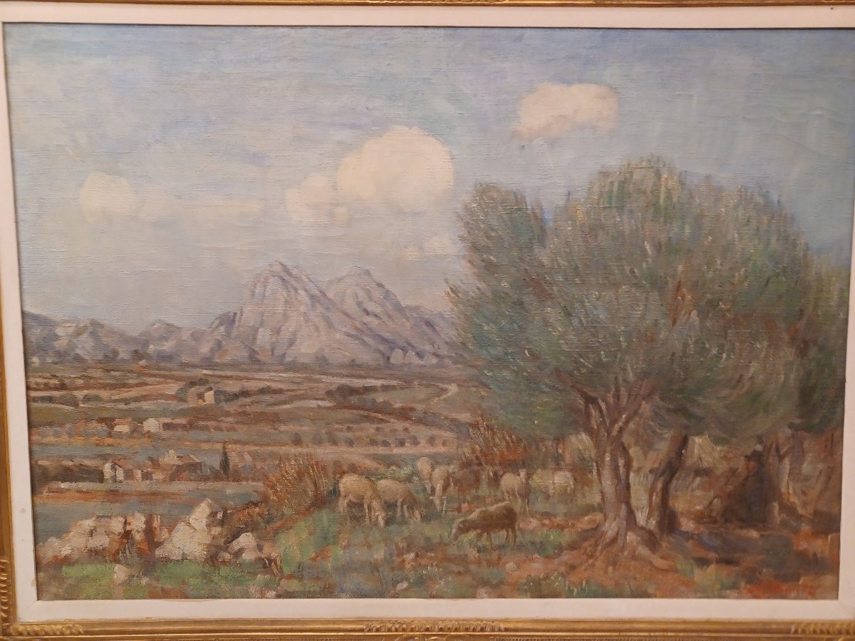 Horace Richebé (1871-1958) , Tableau Provençal-photo-2