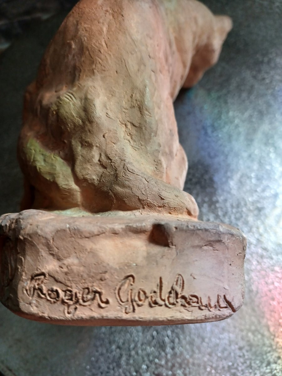 Lionne Aux Aguets , Roger Godchaux (1878-1958)-photo-6